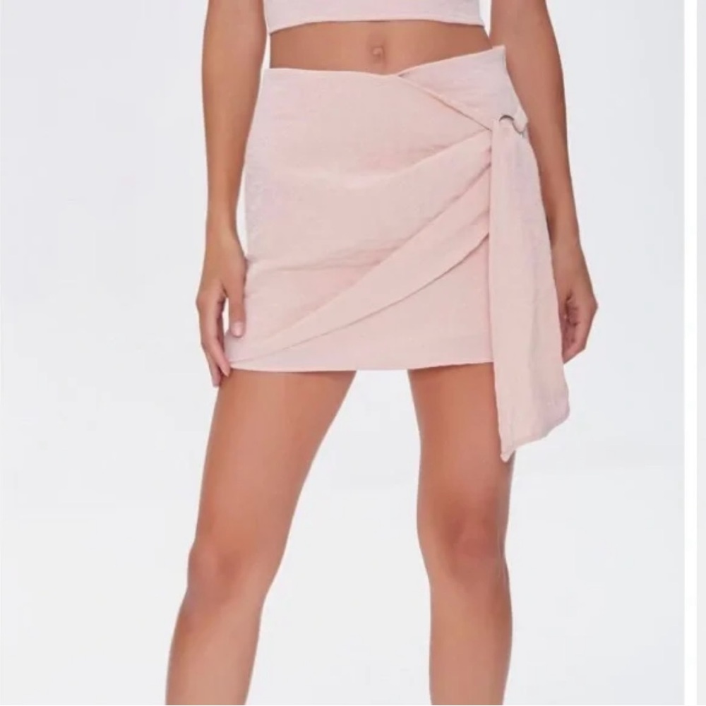 Forever 21 Light Pink Mini Skirt